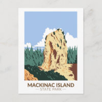 Mackinac Island State Park Michigan Sugar Loaf