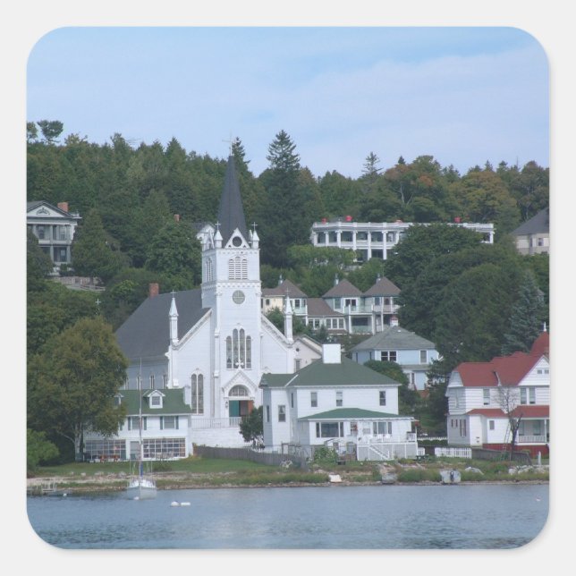 Mackinac Island sticker (Front)