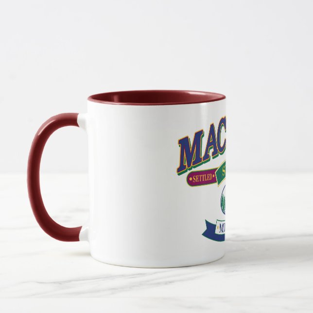 Mackinac Island The Straits Mug (Left)