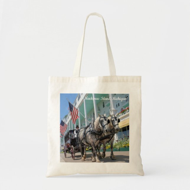 Mackinac Island - Tote and Bag (Front)