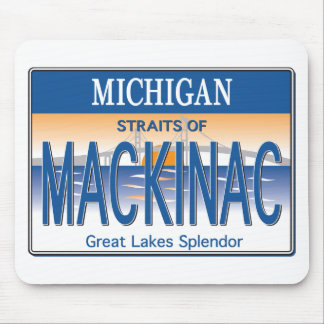 Mackinac License Mouse Mat
