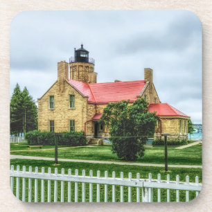 Mackinac Light and Bridge Coaster