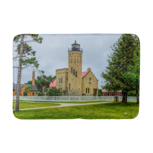 Mackinac Point Light Bath Mat