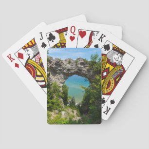 Mackinacs Arch Rock Playing Cards