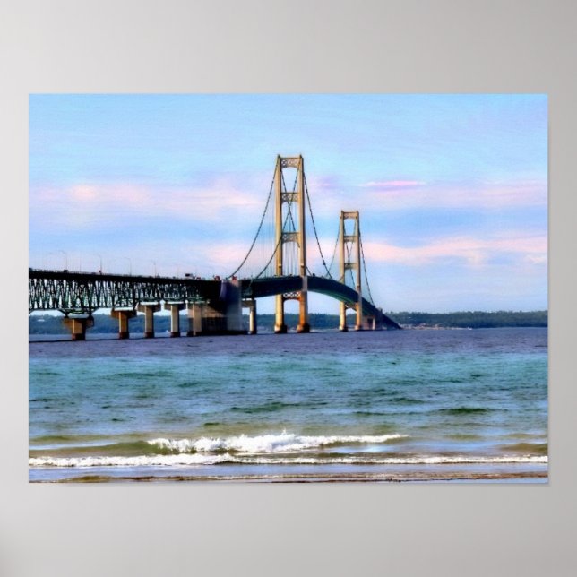 Mackinaw Bridge Poster (Front)