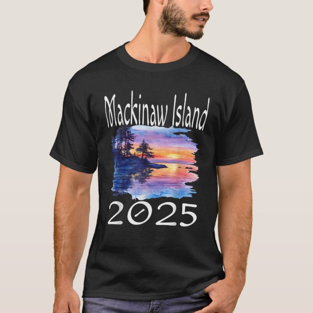 Mackinaw Island 2025 Matching Family Vacation Grou T-Shirt (Front)