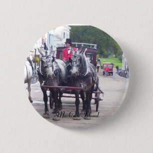 Mackinaw Island Series 6 Cm Round Badge