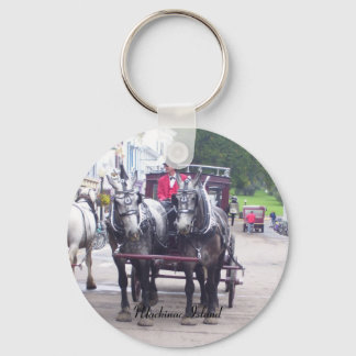 Mackinaw Island Series Key Ring