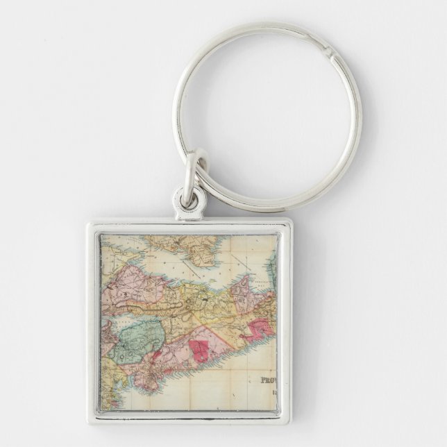 Mackinlay's map of the Province of Nova Scotia 2 Key Ring (Front)