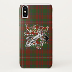 MacKinnon Tartan Lion iPhone X Case