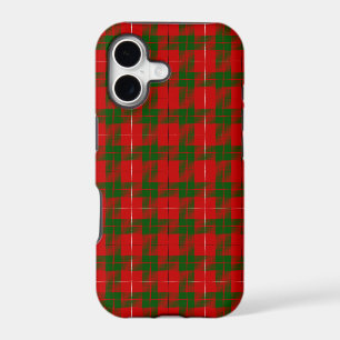 MacKinnon tartan red green plaid