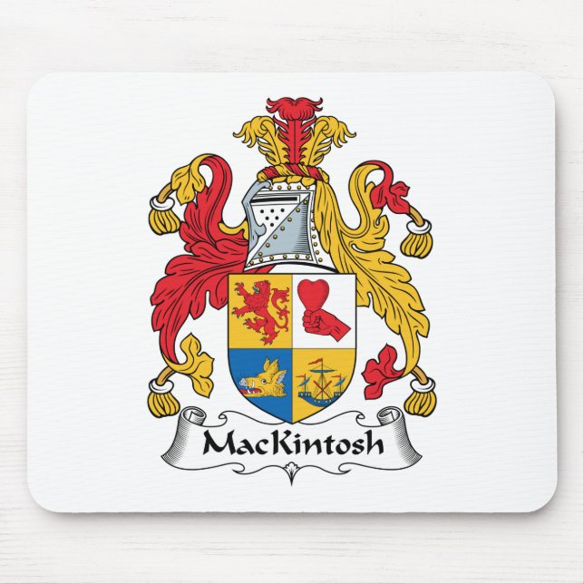 MacKintosh Family Crest Mouse Mat (Front)