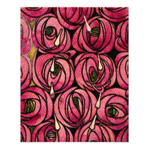 Mackintosh - Roses, fine art painting Photo Print