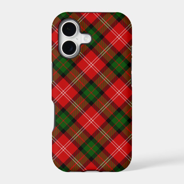MacKintosh tartan red green plaid (Back)