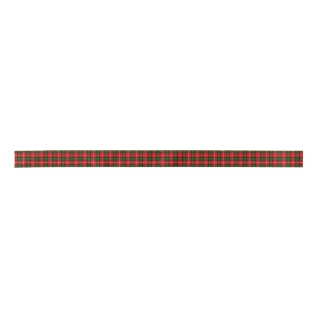 MacKintosh Tartan Ribbon Satin Ribbon (Front)