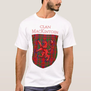 MacKintosh Tartan Scottish Plaid Lion Rampant T-Shirt