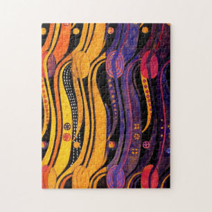 Mackintosh: Tulips Design Jigsaw Puzzle