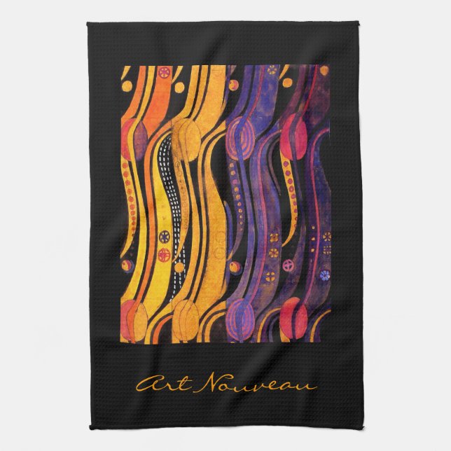 Mackintosh: Tulips Design Tea Towel (Vertical)