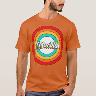 Macklin Name Shirt Vintage Macklin Circle