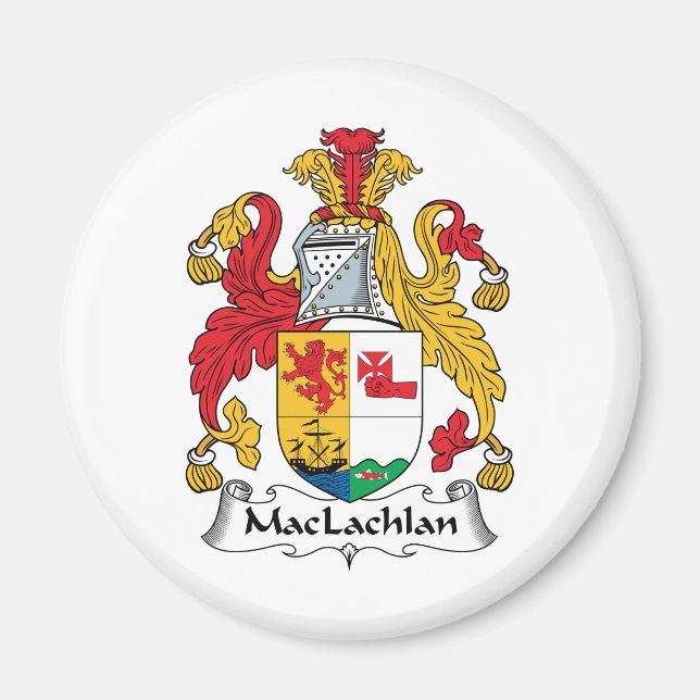 MacLachlan Family Crest Magnet (Front)