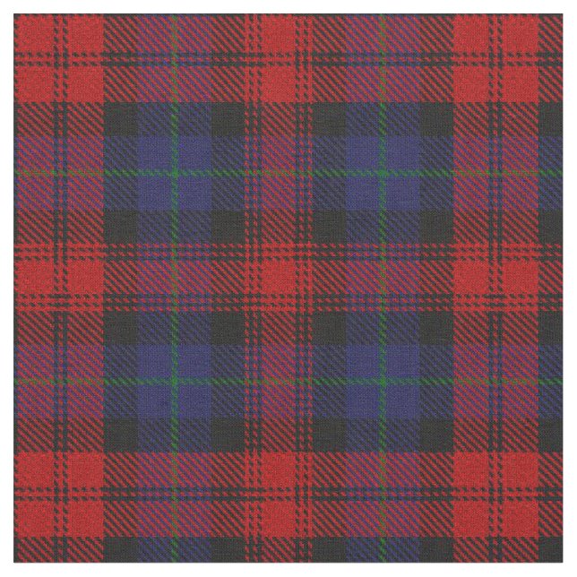 MacLachlan Tartan Fabric (Close Up)
