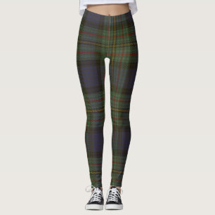 MacLaren Tartan Clan Plaid Leggings