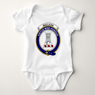 MacLean Clan Badge Baby Bodysuit