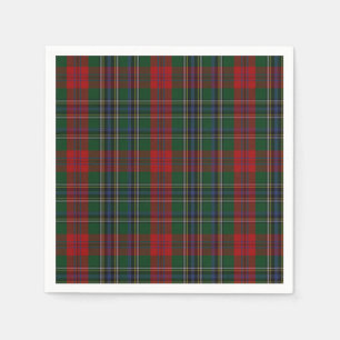 MacLean Clan Tartan Plaid Paper Napkins