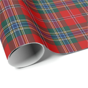 MacLean of Duart Clan Tartan Wrapping Paper