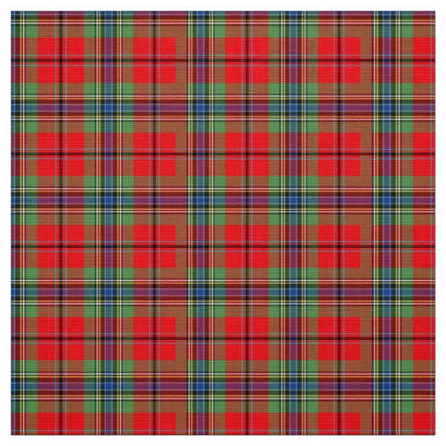 MacLean of Duart Modern Tartan Fabric (Swatch)
