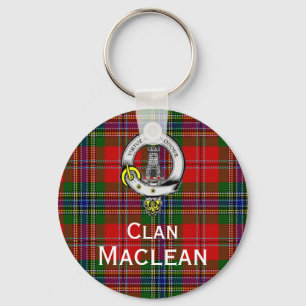 Maclean of Duart Tartan Keychain
