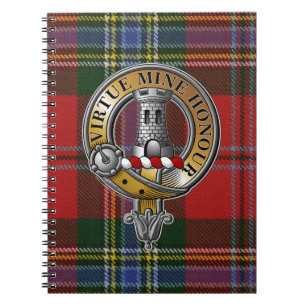 MacLean Tartan & Badge Notebook