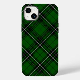 MacLean Tartan Green and Black Plaid Case-Mate iPhone 14 Plus Case