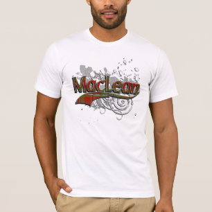 MacLean Tartan Grunge T-Shirt