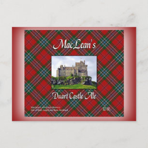 MacLean's Duart Castle Ale Postcard