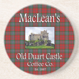 MacLean's Old Duart Castle Coffee Co. Coaster