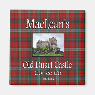 MacLean's Old Duart Castle Coffee Co. Magnet