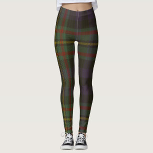 MacLellan Tartan Clan Plaid Leggings