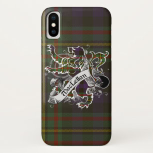MacLellan Tartan Lion iPhone X Case