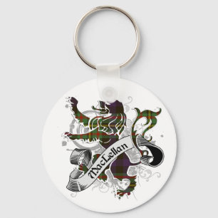 MacLellan Tartan Lion Key Ring