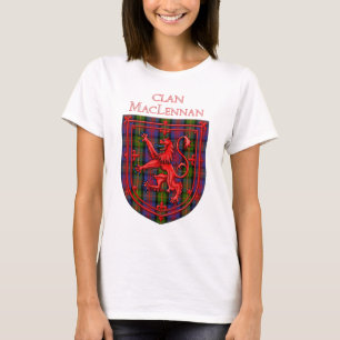 MacLennan Tartan Scottish Plaid Lion Rampant T-Shirt