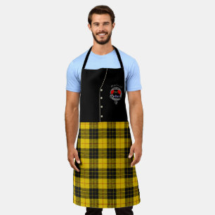 Macleod Clan Badge & Tartan Kilt Apron