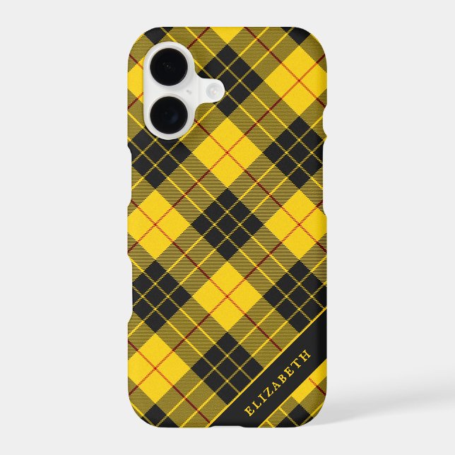 MacLeod Clan Tartan Scottish Plaid (Back)