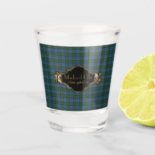 MacLeod Harris Ancient Original Scottish Tartan Shot Glass