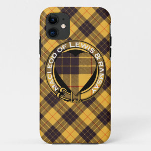 Macleod of Lewis & Ramsay Scottish Tartan iPhone 11 Case