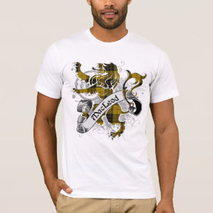 MacLeod of Lewis Tartan Lion T-Shirt