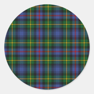 MacLeod of Skye Tartan Classic Round Sticker