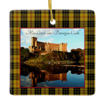 MacLeod Scottish Clan Castle Tartan Xmas