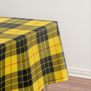 MacLeod Scottish Clan Tartan Plaid Pattern Tablecloth