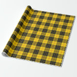 MacLeod Scottish Clan Tartan Plaid Pattern Wrapping Paper<br><div class="desc">Clan MacLeod is a Highland Scottish clan associated with the Isle of Skye.</div>